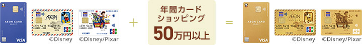 年間カードショッピング50万円以上