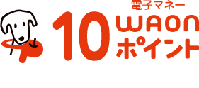 10電子マネーWAONポイント