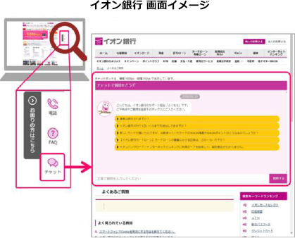 イオン銀行画面イメージ