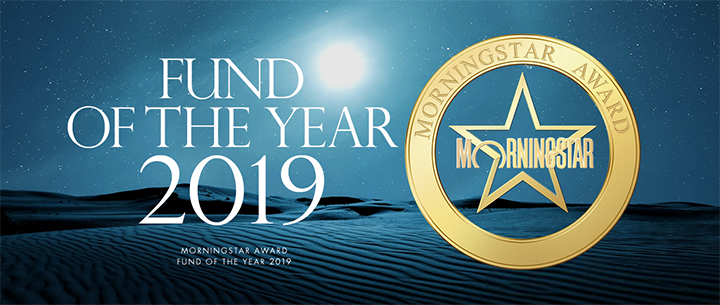 FUND OF THE YEAR 2019 MORNING STAR AWARD