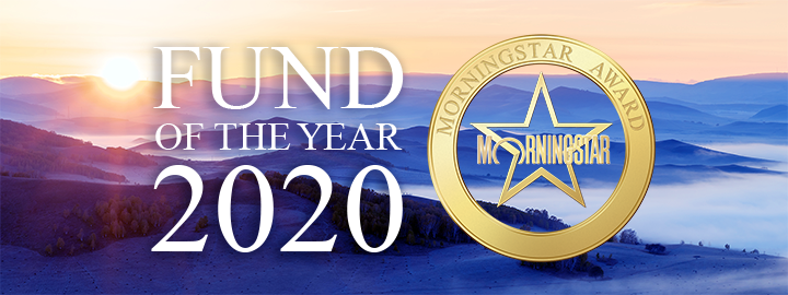 FUND OF THE YEAR 2020 MORNING STAR AWARD