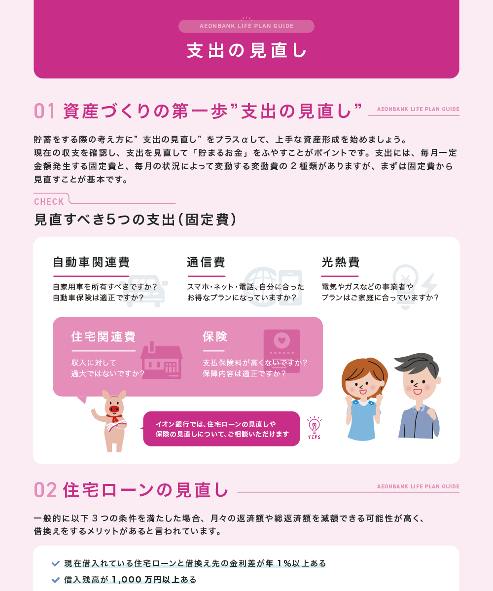 支出の見直し