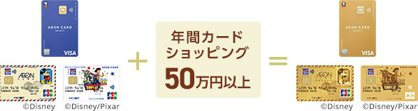 年間カードショッピング50万円以上