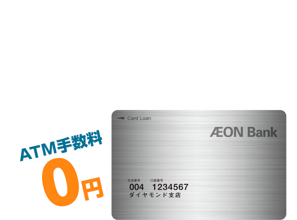 口座開設不要でご利用可能 めんどうな書類の郵送不要イオン銀行カードローン スマホでもPCでもご契約までWEBで完結